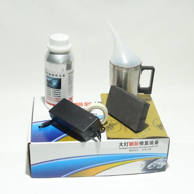 Quick-Bright Car Headlight Repair Kit | Headlight Restoration Tool