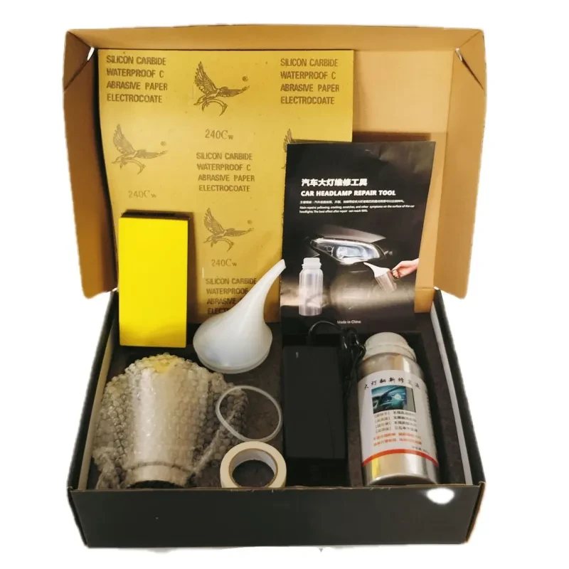Quick-Bright Car Headlight Repair Kit | Headlight Restoration Tool