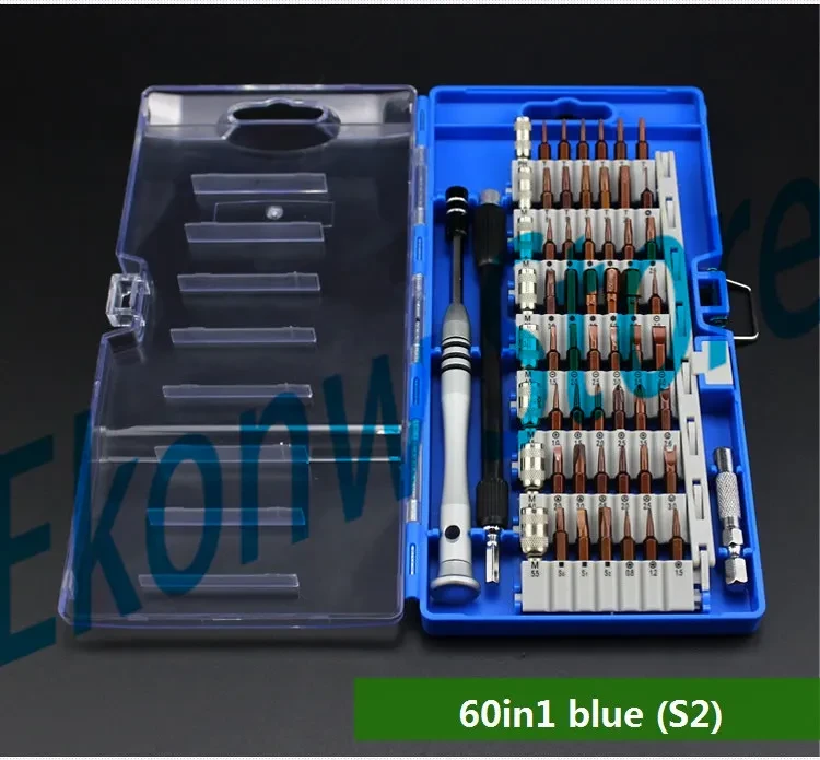 60 in 1 S2 Alloy Steel Screwdriver Set | Phone & Computer Repair Kit