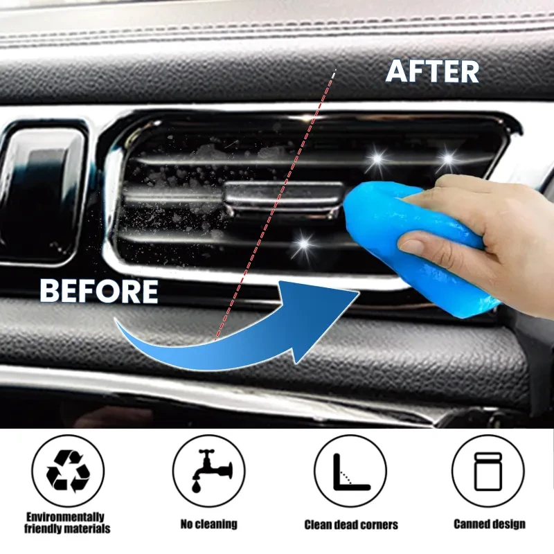 RAYHONG Car Cleaning Gel | Interior Dust & Gap Cleaner 70g