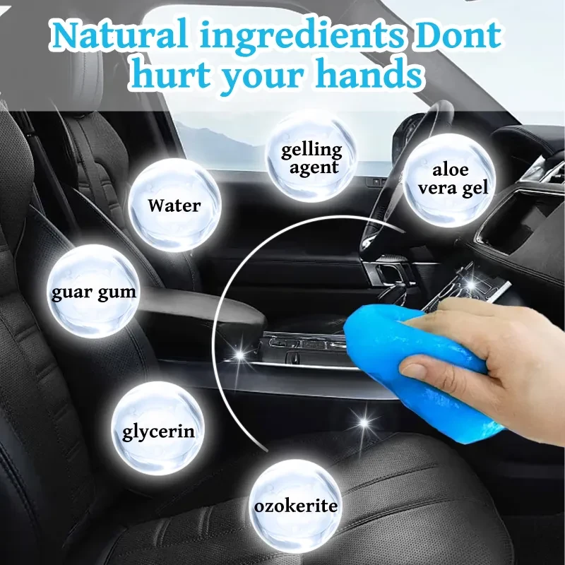 RAYHONG Car Cleaning Gel | Interior Dust & Gap Cleaner 70g