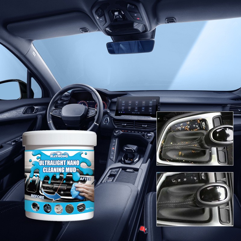 RAYHONG Car Cleaning Gel | Interior Dust & Gap Cleaner 70g