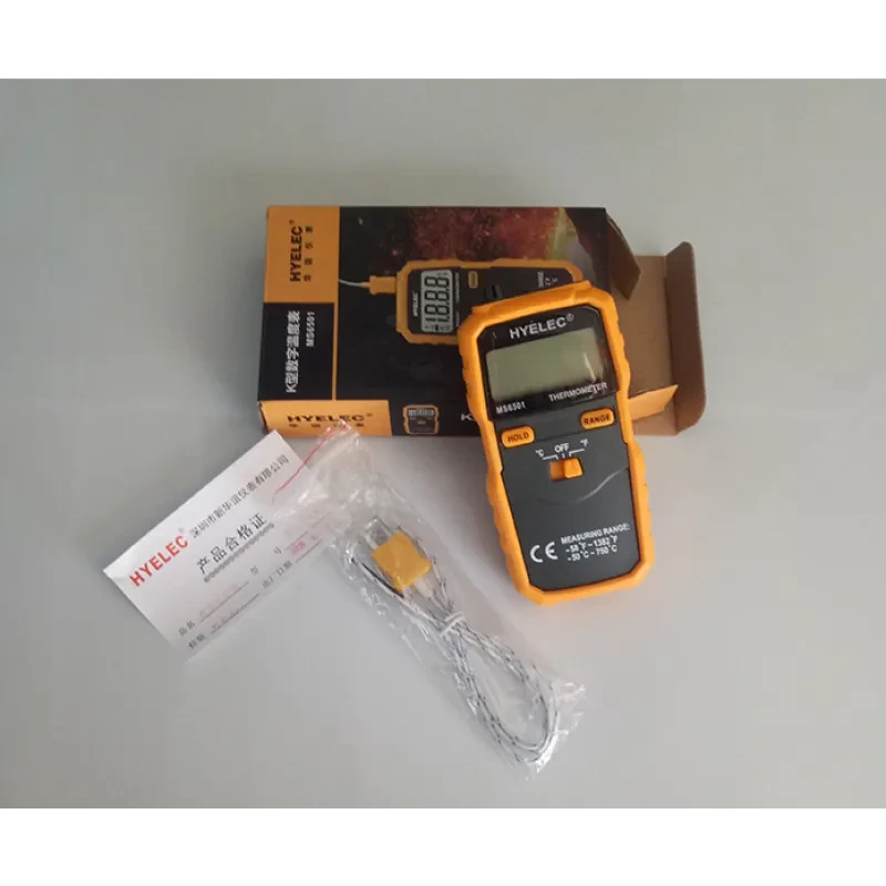 Huayi Digital Thermometer | Portable K-Type Thermocouple Meter