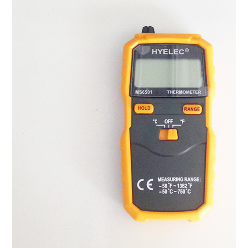 Huayi Digital Thermometer | Portable K-Type Thermocouple Meter