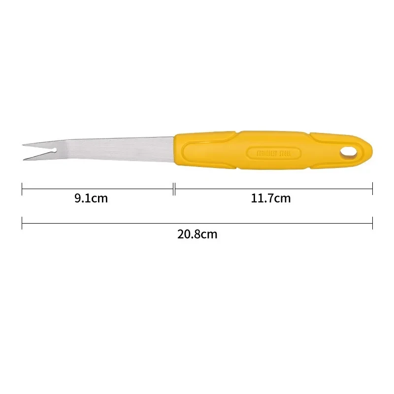 Stainless Steel Gardening Weeding Tool | Hand Fork for Plants & Soil
