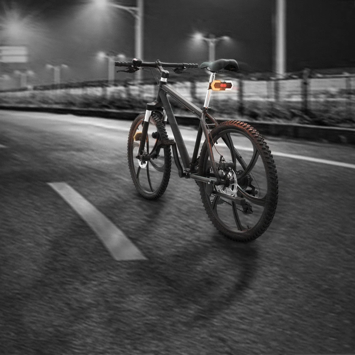 Bicycle Wireless Turn Signal Light | Front & Rear Smart Indicator
