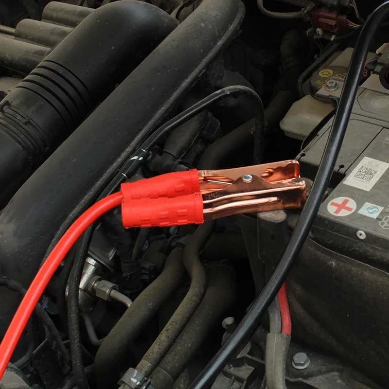 Car Battery Clip 500A Jumper Cable Emergency Booster Kit 2m