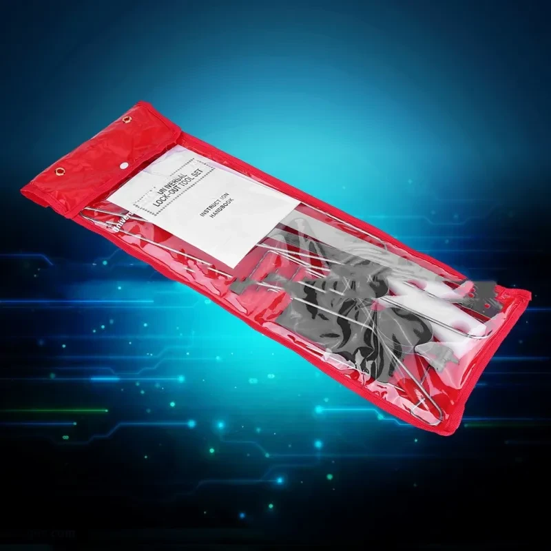 9-Piece Automotive Maintenance Aid Tool Set with Pump Wedge