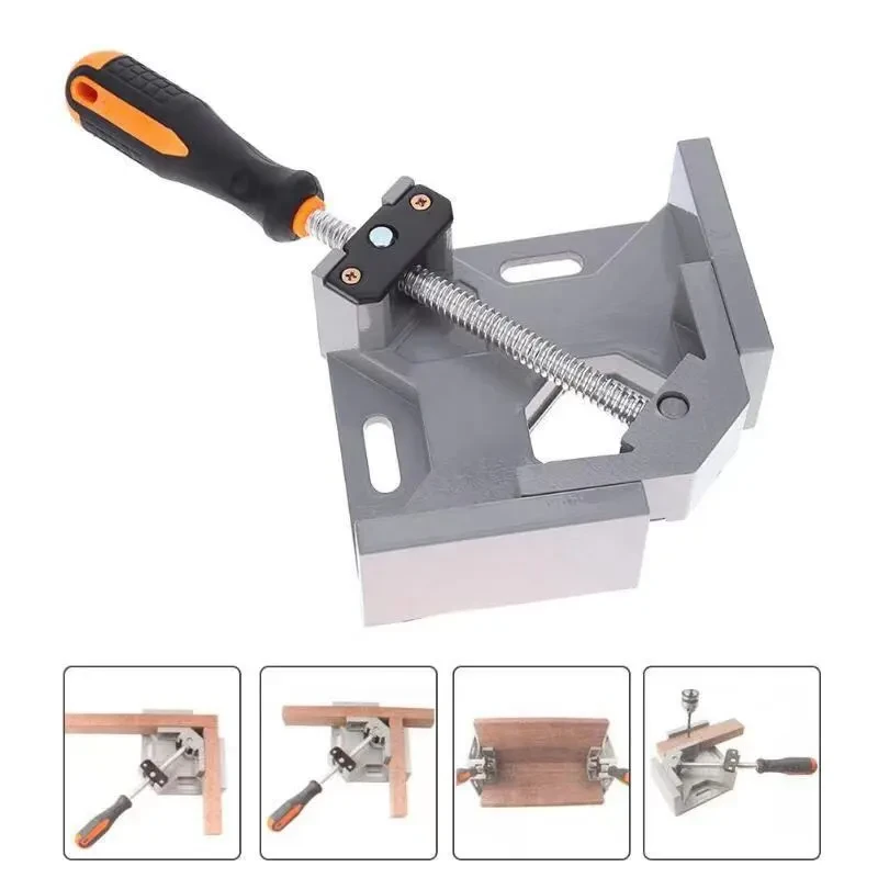 Woodworking 90° Angle Clamp Aluminum Alloy Right Angle Tool