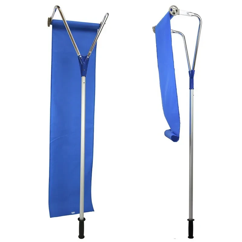 Roof Snow Removal Rake Retractable Aluminum Handle Shovel 21ft
