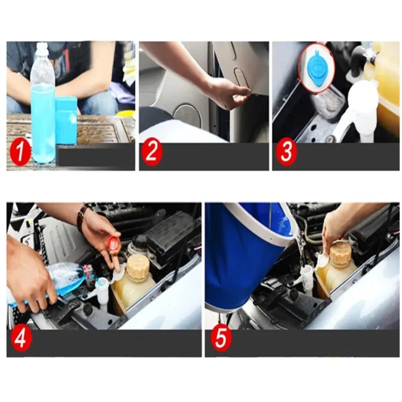 Concentrated Car Wiper Effervescent Tablets Strong Glass Cleaner