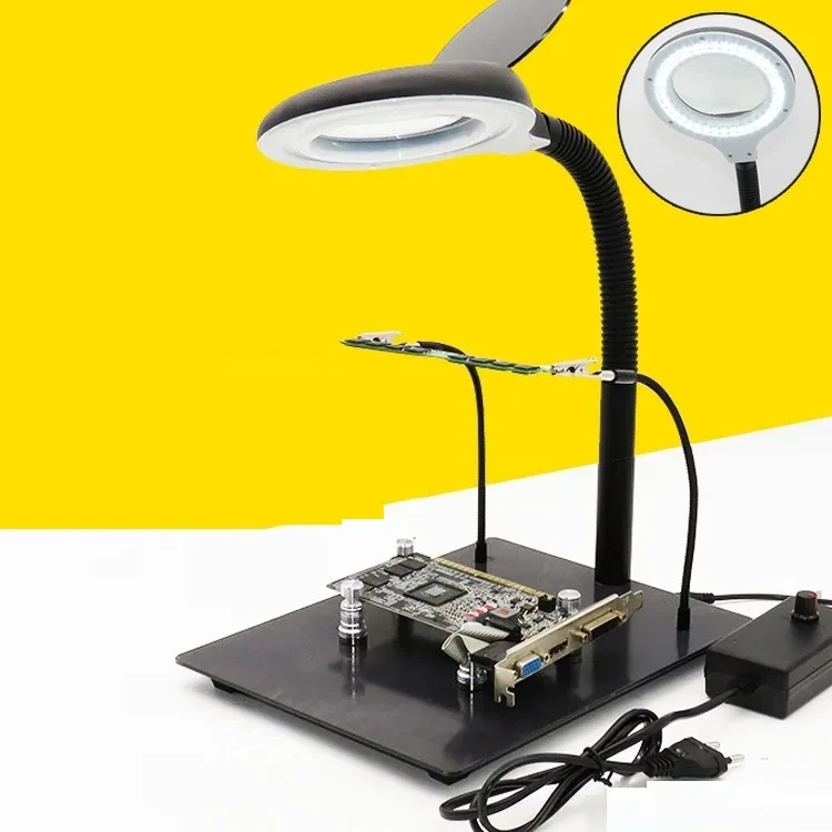 Welding Magnifying Glass Lamp with Light for Circuit Board Repair