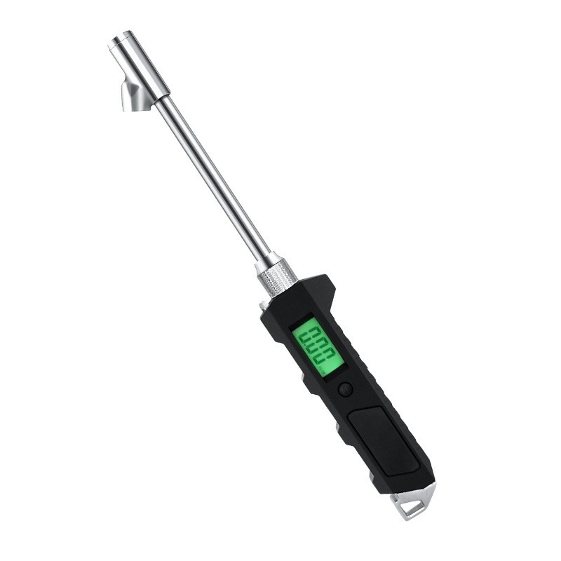 LCD Digital Tire Pressure Gauge Dual-Head with Backlight 230 PSI