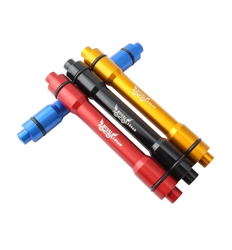 Aluminum Alloy Bicycle Barrel Hub Conversion Shaft 15mm to 9mm QR