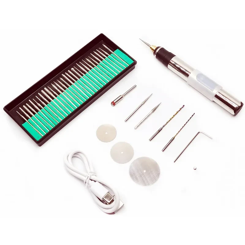 Rechargeable 3-Speed Nail Polisher – Electric Manicure & Engraving Tool