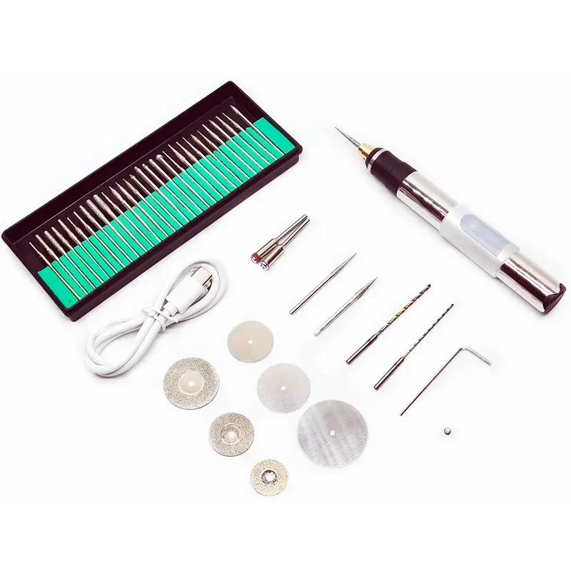 Rechargeable 3-Speed Nail Polisher – Electric Manicure & Engraving Tool