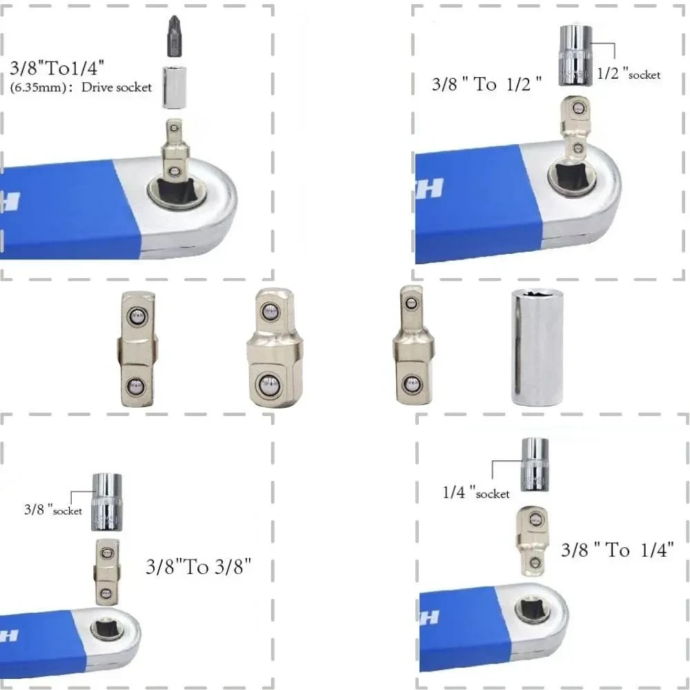 Multi-Function Lengthened Wrench Stainless Steel for Machine & Car Repair