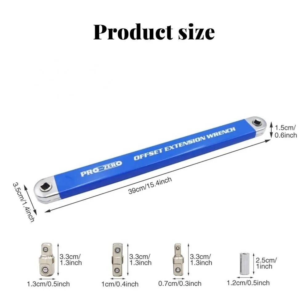 Multi-Function Lengthened Wrench Stainless Steel for Machine & Car Repair