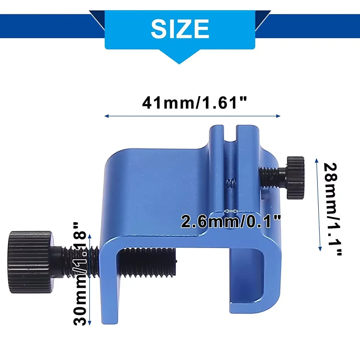 Motorcycle Chain Alignment Tool Aluminum Alloy Universal Blue