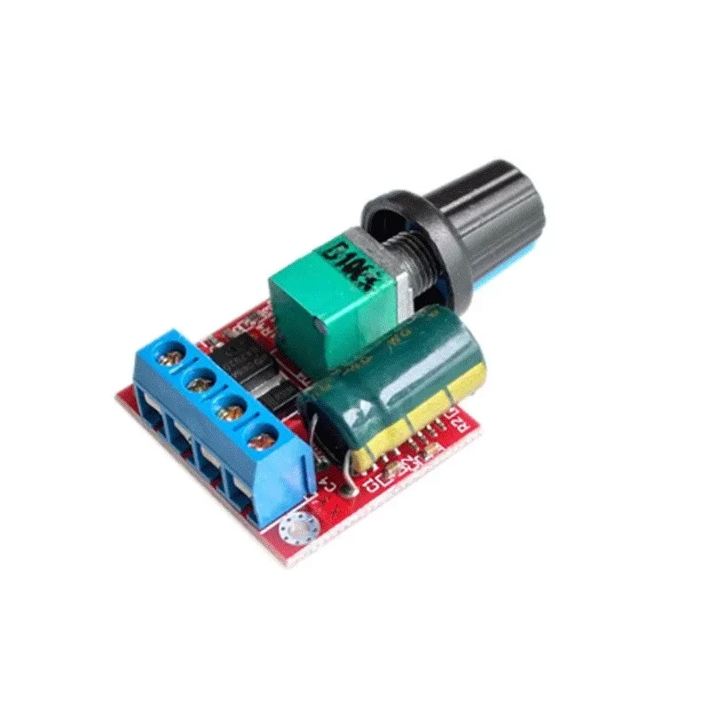 DC Motor Governor 5V-35V โ PWM Speed Controller 5A with Switch