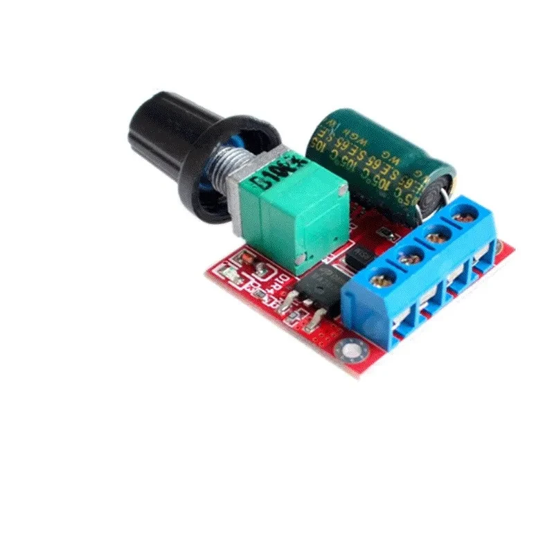DC Motor Governor 5V-35V โ PWM Speed Controller 5A with Switch