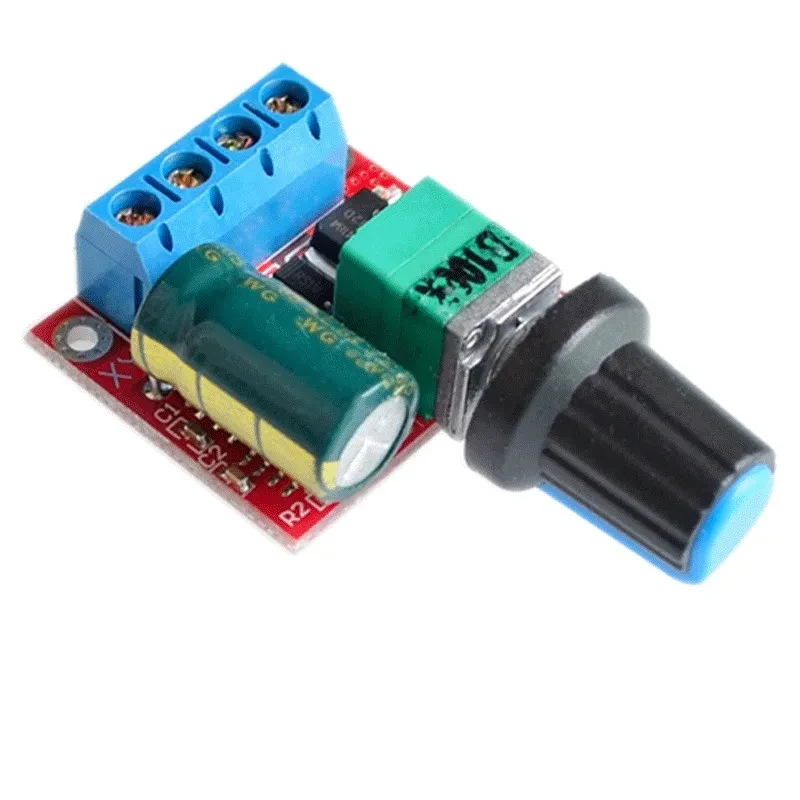 DC Motor Governor 5V-35V โ PWM Speed Controller 5A with Switch