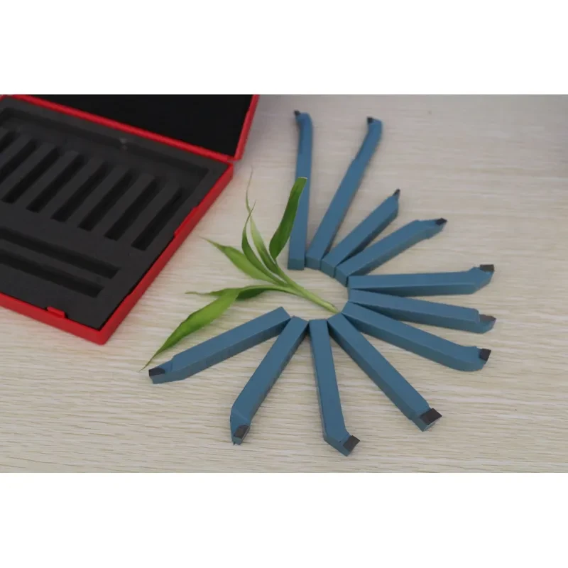 11Pcs Metal Lathe Tool Set – 8/10/12mm Shank Turning & Boring Bits