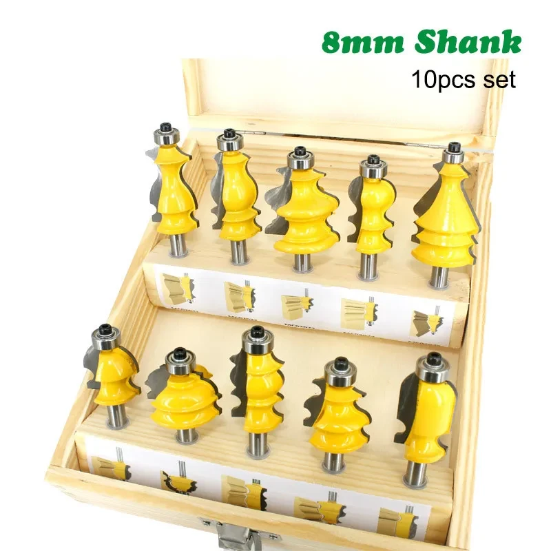 Engraving Machine Router Milling Cutter Set – Woodworking Tools