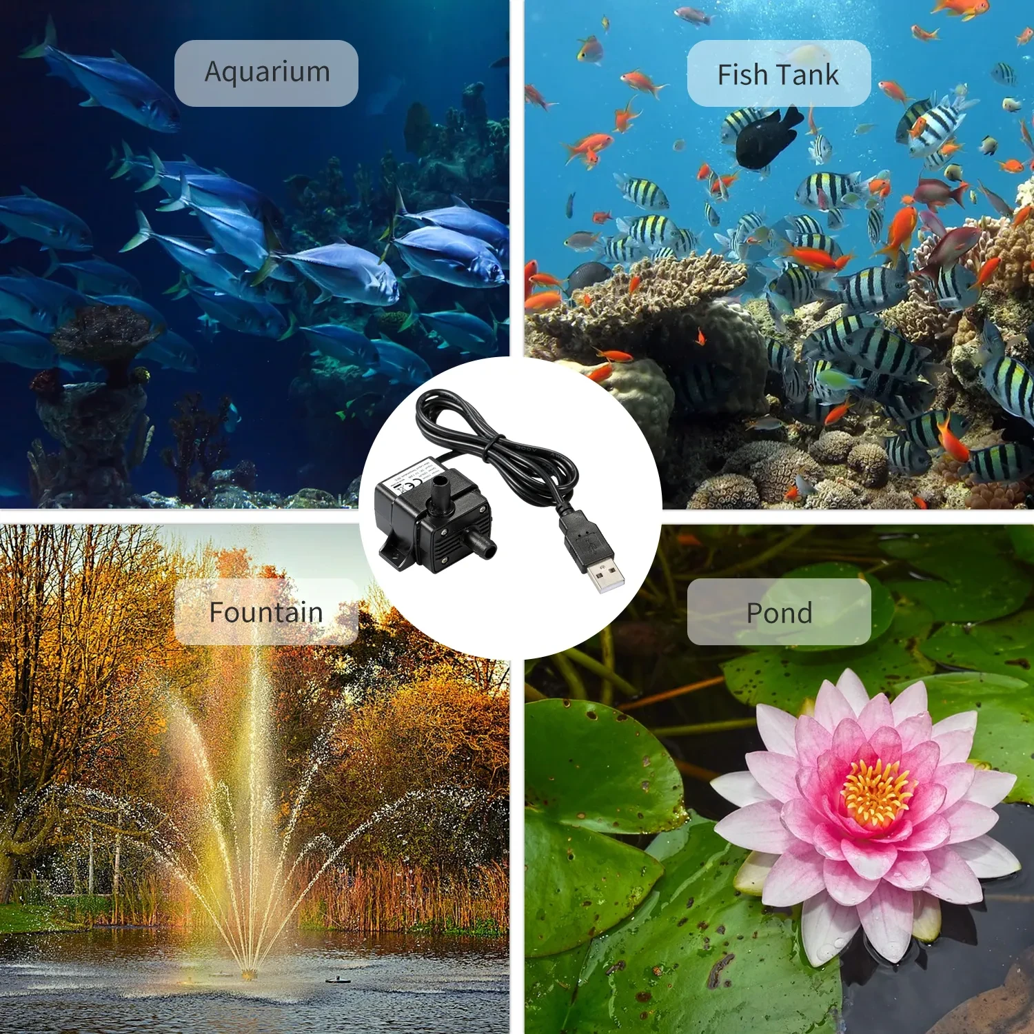 DECDEAL USB Brushless Water Pump