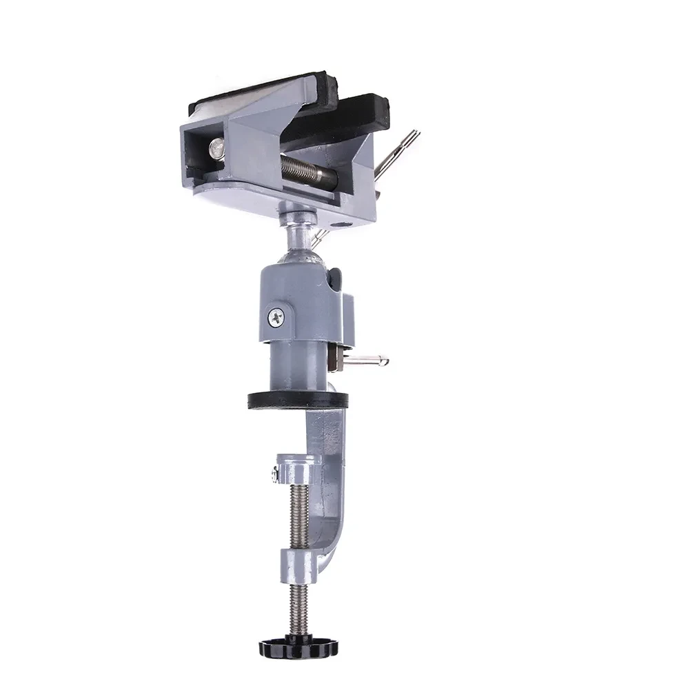 Universal 360° Rotating Bench Vise – Dual-Purpose Steel Table Pliers