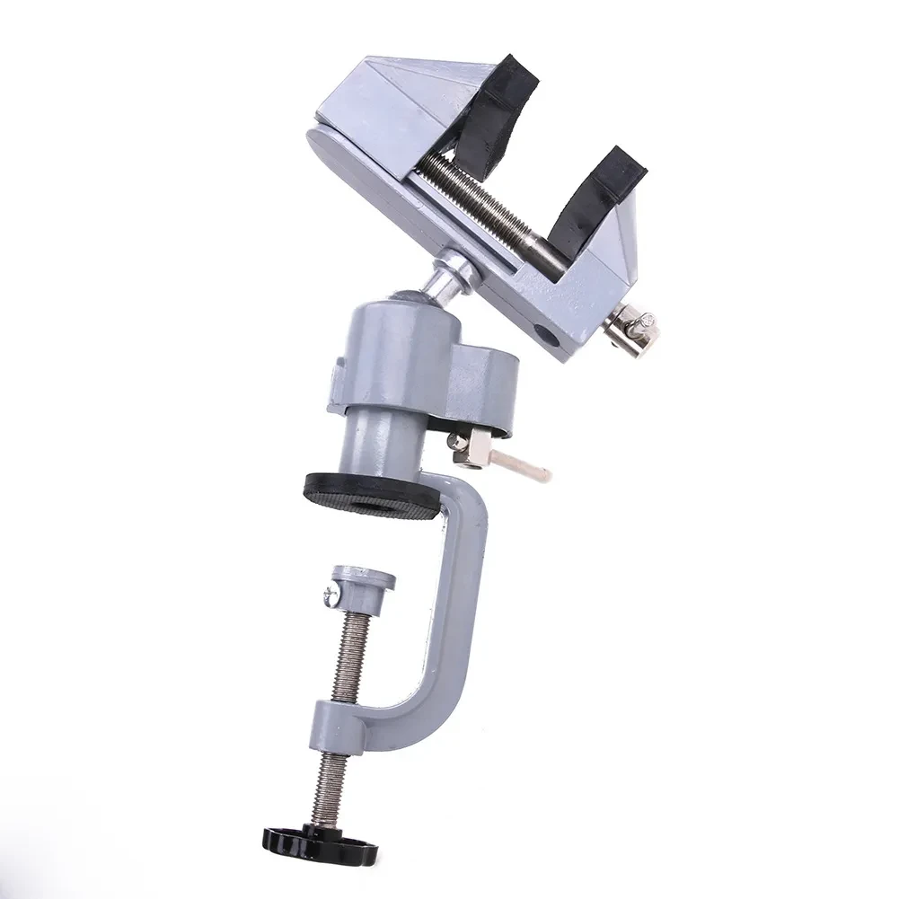 Universal 360° Rotating Bench Vise – Dual-Purpose Steel Table Pliers