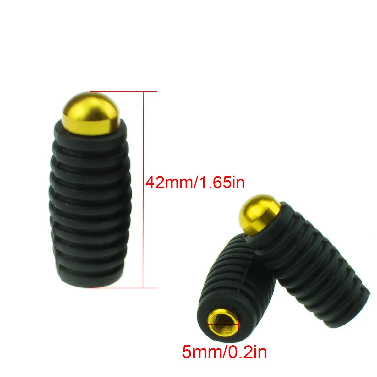 Motorcycle Gear Shift Lever Head – CNC Aluminum with Rubber Grip