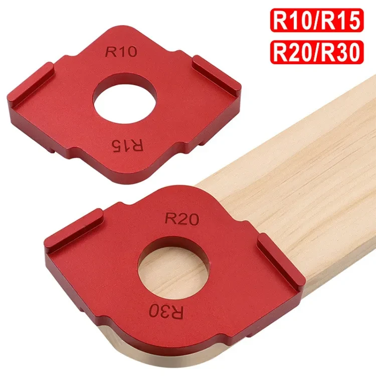 Carpentry Semi-Round Corner Guide – Aluminum Alloy Positioning Tool