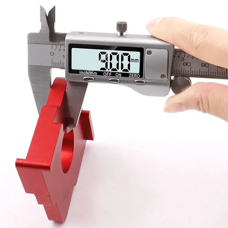 Carpentry Semi-Round Corner Guide – Aluminum Alloy Positioning Tool