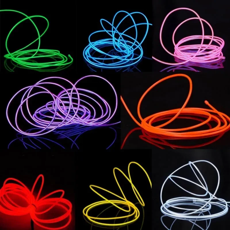 Luminous Cold Light EL Wire – 12V Electroluminescent LED Strip