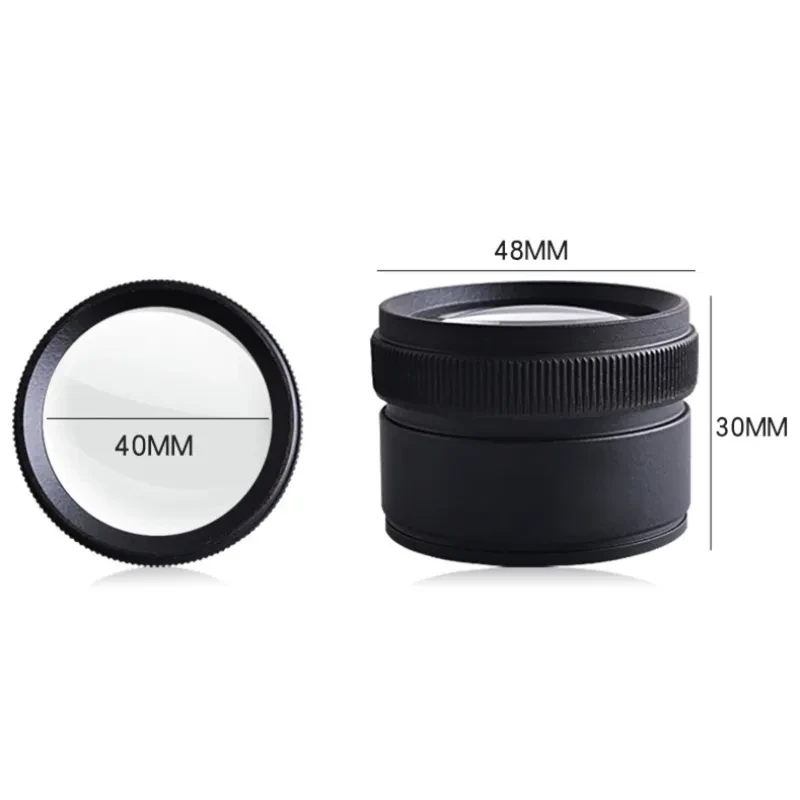 High Power Cylinder Magnifying Glass – Handheld Optical Jewelry Lens