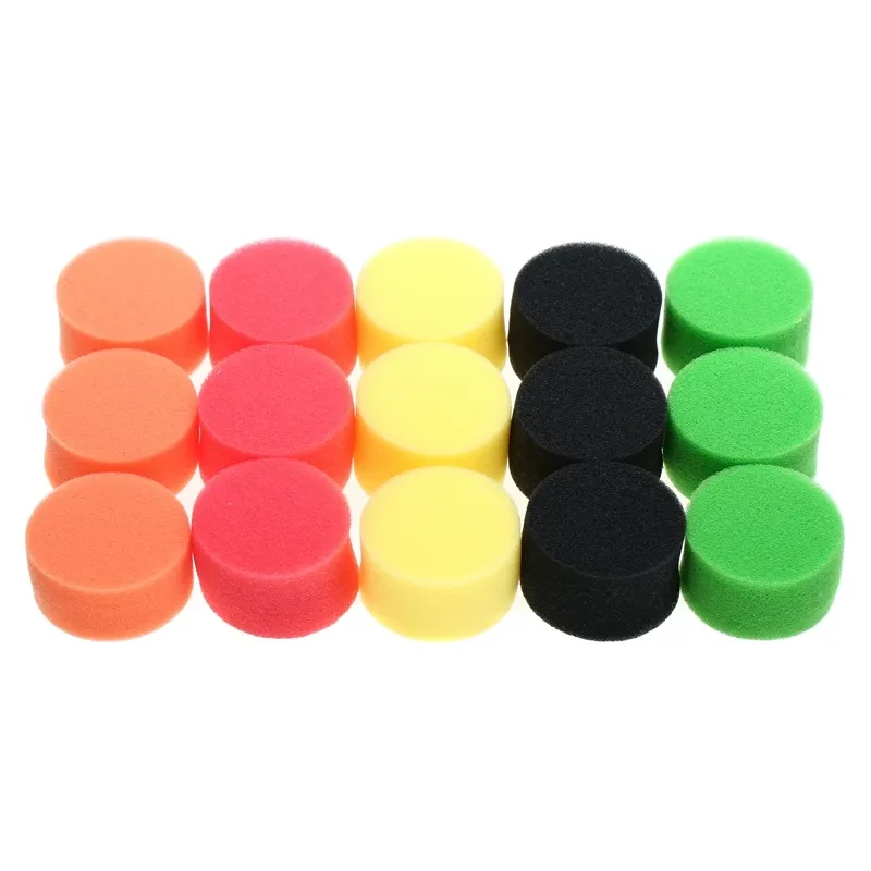 Automotive Polishing Pad 50mm – Flat Wave Sponge Wheel for Headlights & Paint