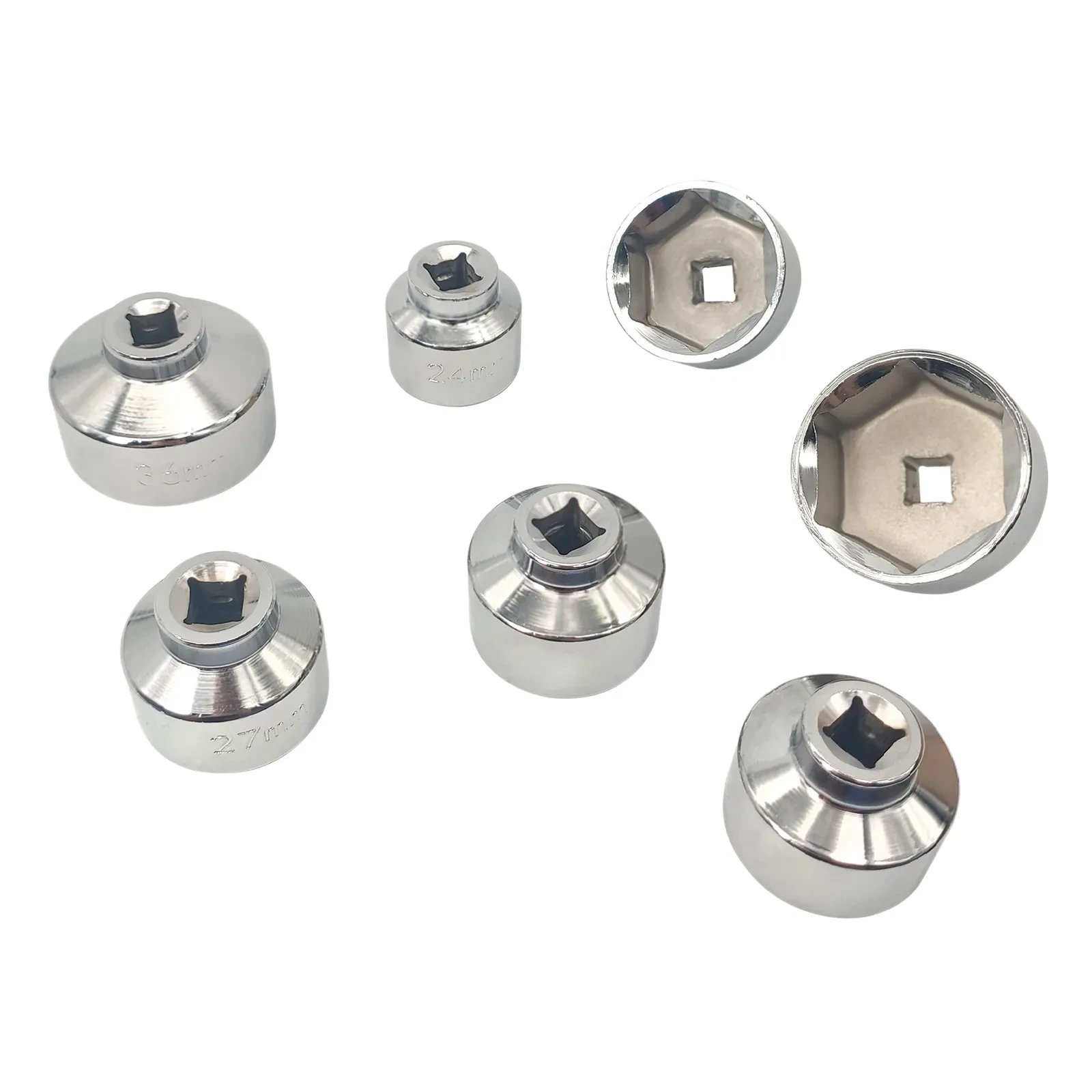Engine Oil Filter Wrench Set – 24–38mm Heavy-Duty Removal Tool