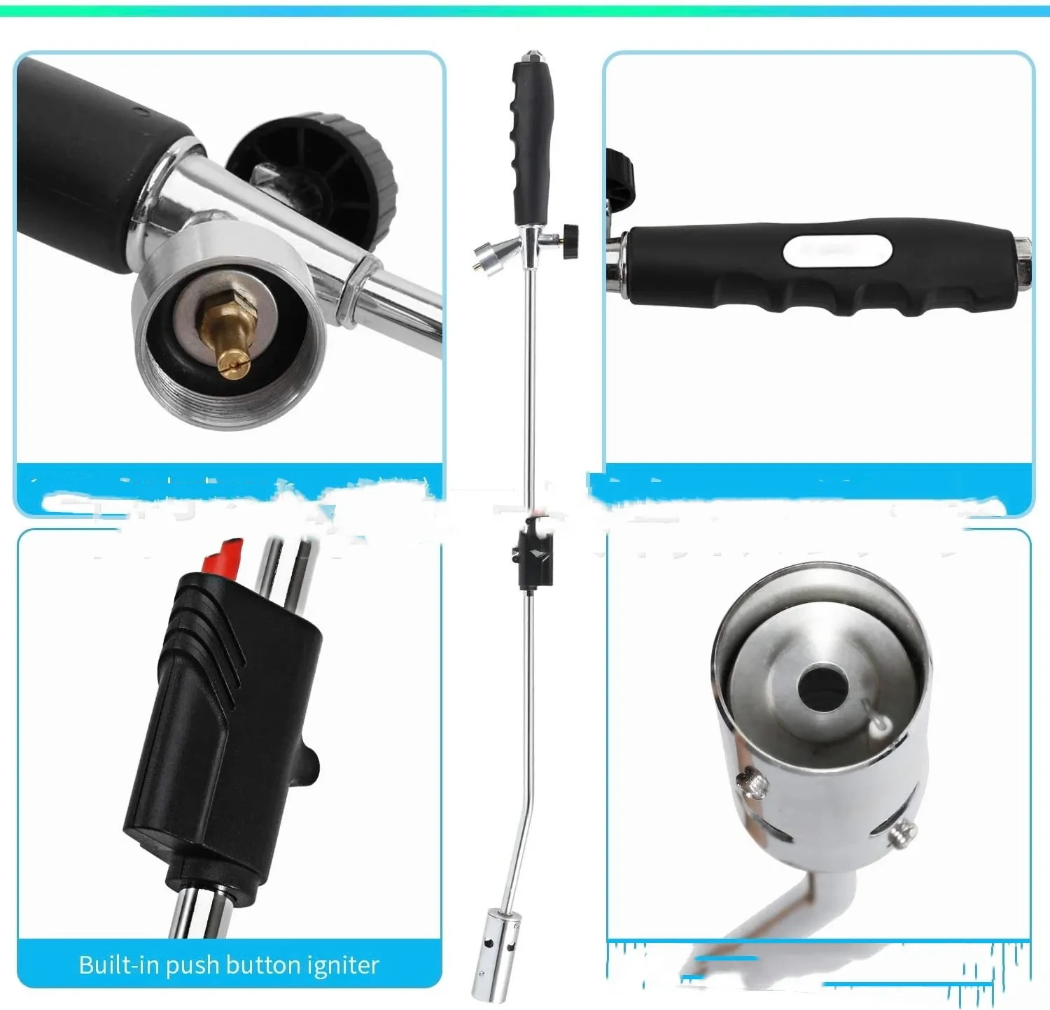 Gas Grass Burner Torch – Outdoor Fire-Breathing Lawn Mower Tool