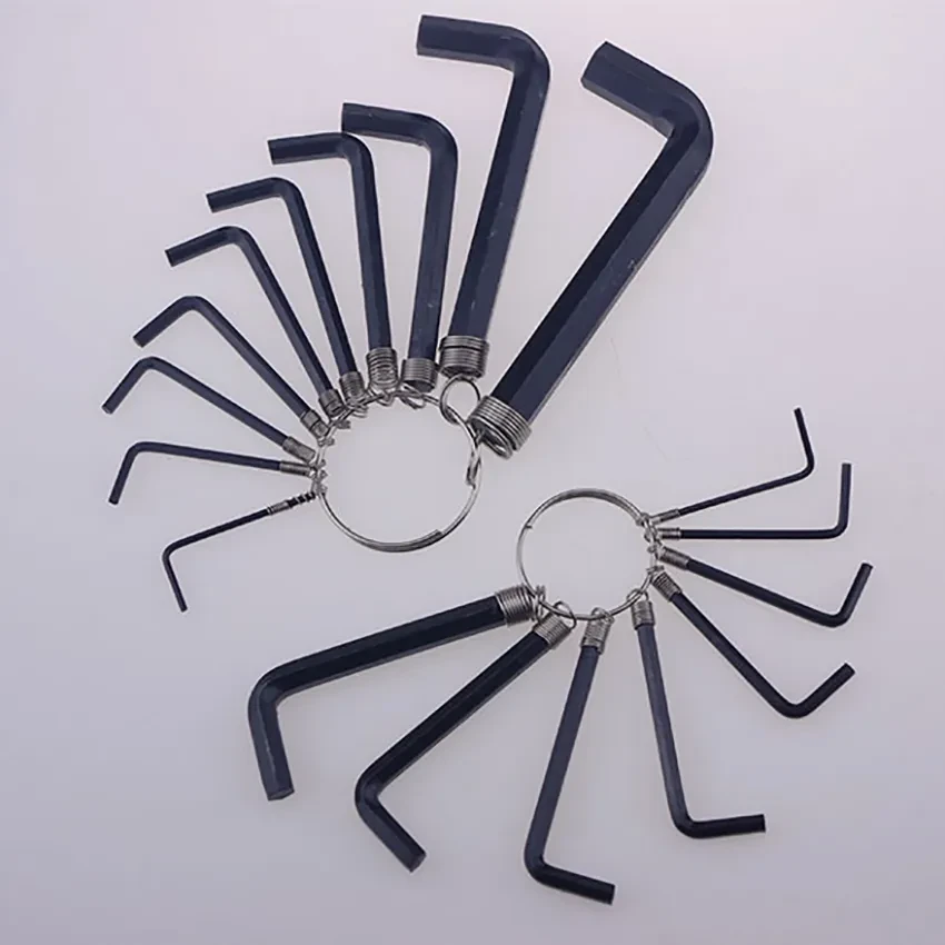 10-Piece Hex Wrench Set – Galvanized Inner Hexagon Bicycle Tools