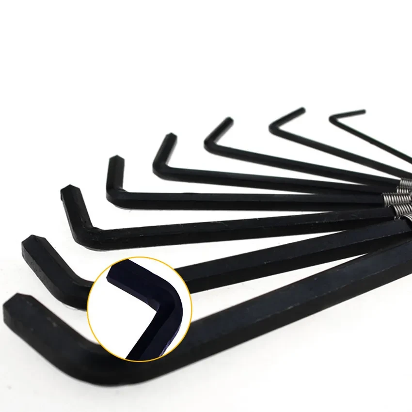 10-Piece Hex Wrench Set – Galvanized Inner Hexagon Bicycle Tools