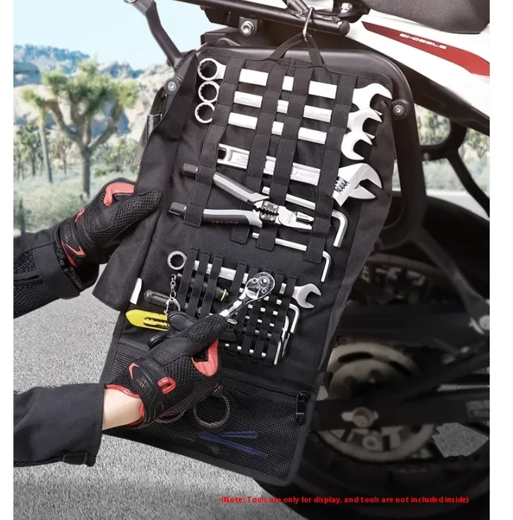 Motorcycle Tool Bag – Multifunctional Folding Riding Storage Pouch