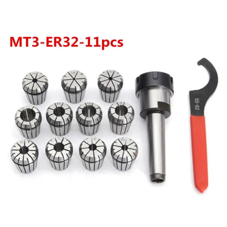 Morse Taper ER32 Collet Chuck Set | Milling Cutter Shank Tool Holder
