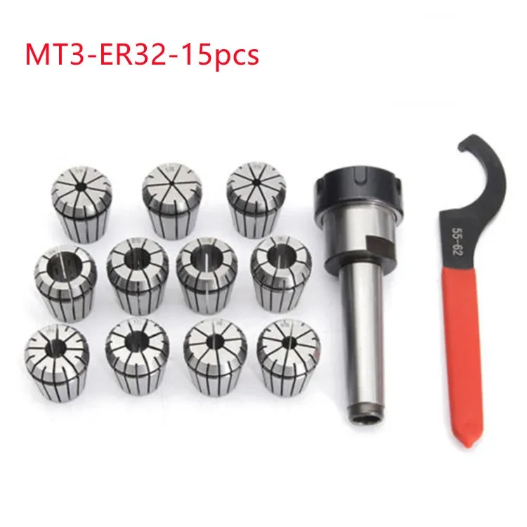Morse Taper ER32 Collet Chuck Set | Milling Cutter Shank Tool Holder
