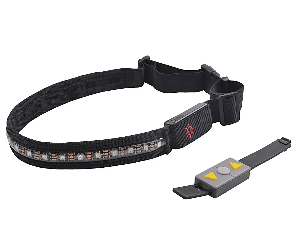LED Turn Signal Belt | Wireless Remote Control Night Running & Cycling