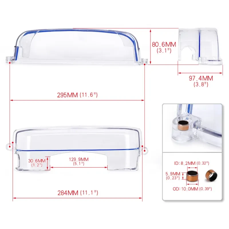 Transparent Car Gear Cover – Retrofit Plastic Gear Shift Protector
