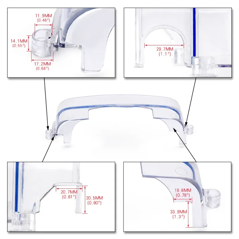 Transparent Car Gear Cover – Retrofit Plastic Gear Shift Protector