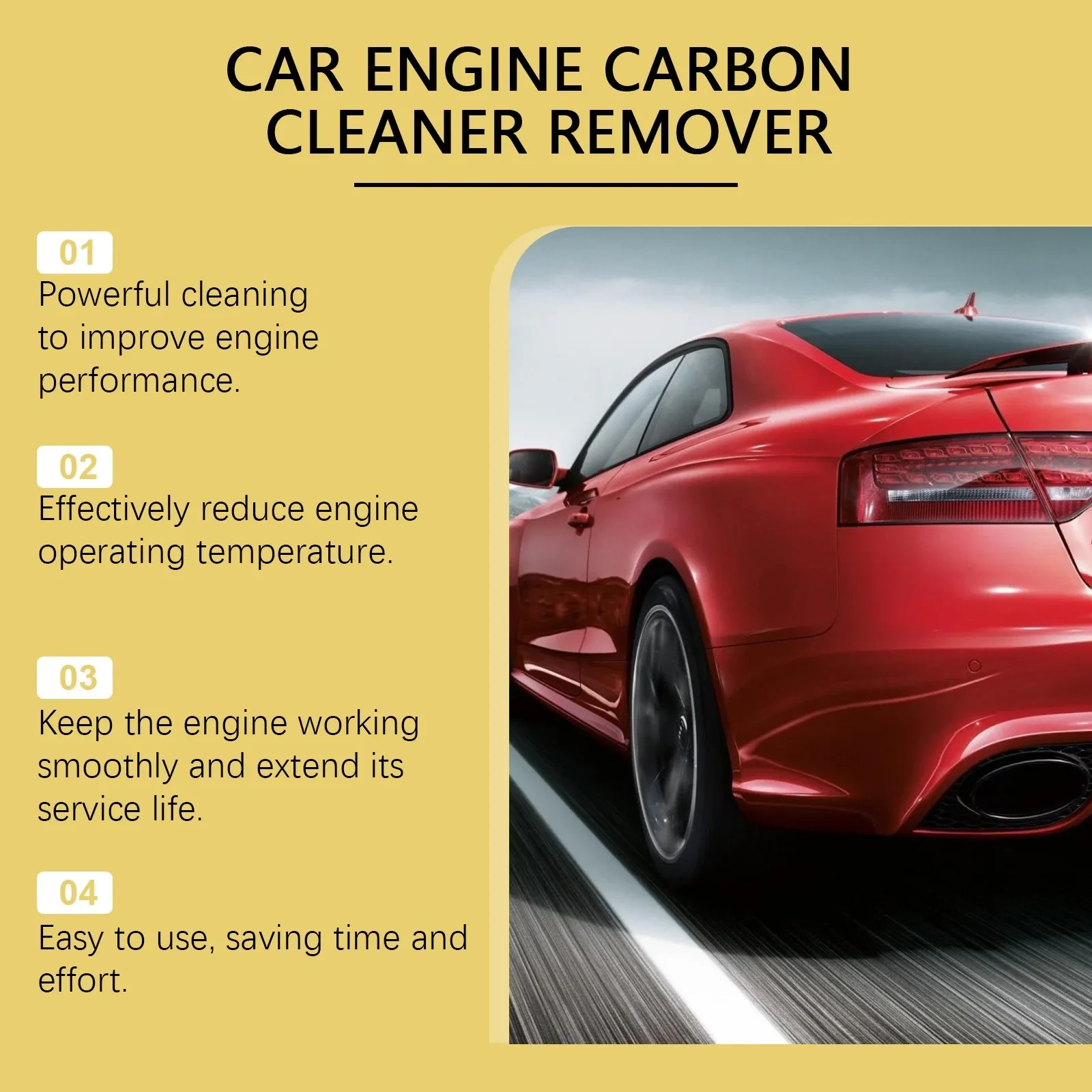 Car Engine Carbon Cleaner 120ml – Powerful Carbon Deposit Remover