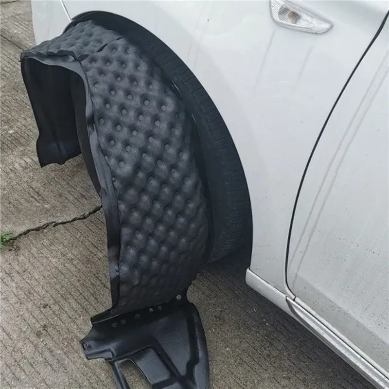 Car Sound Absorbing Sponge – Black Noise Insulation Foam 25×80cm