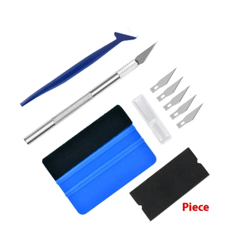 Car Film Application Tool Kit 4pcs – Colorful Vinyl Wrap Squeegee Set